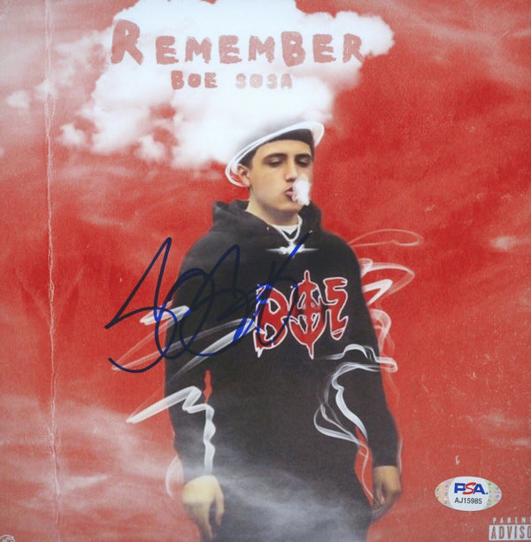 BOE Sosa Signed Autographed 8x8 Photo "Remember" PSA/DNA Authenticated